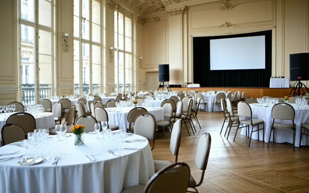 Salle de réception Paris : les 8 critères pour organiser un événement pro parfait