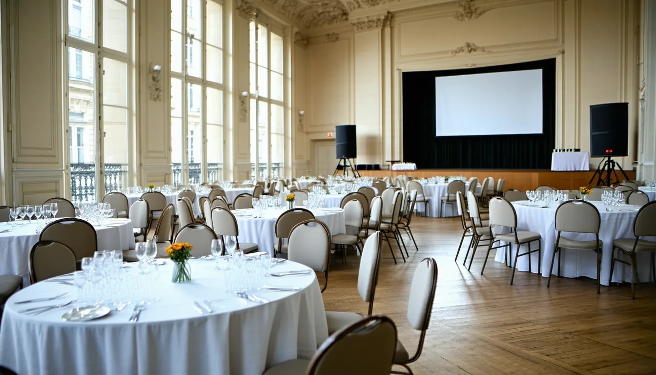 Salle de réception Paris