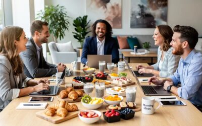 Petit-déjeuner entreprise original : les 9 idées pour surprendre votre équipe