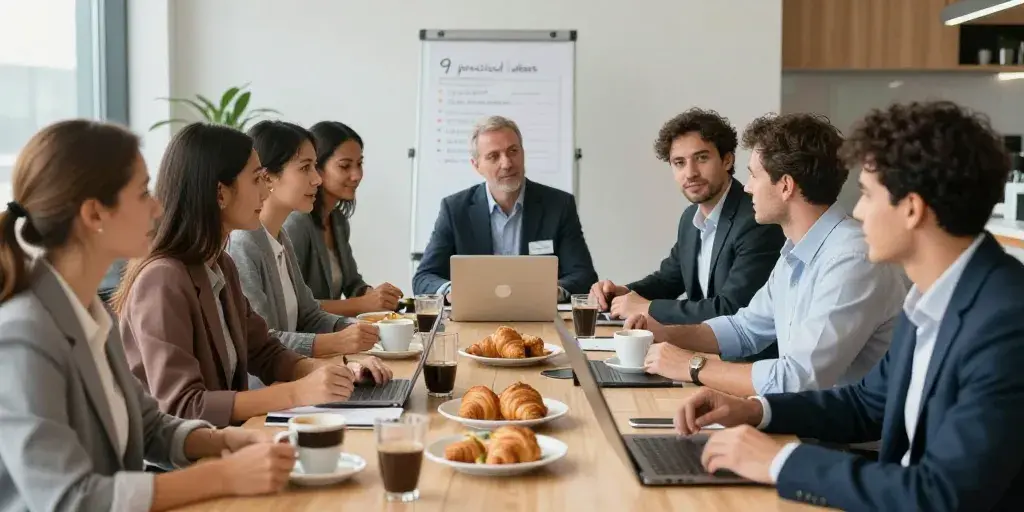 Petit déjeuner en entreprise : les 9 idées pratiques pour fédérer l’équipe