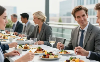 Repas entreprise : les tendances incontournables pour réussir vos événements