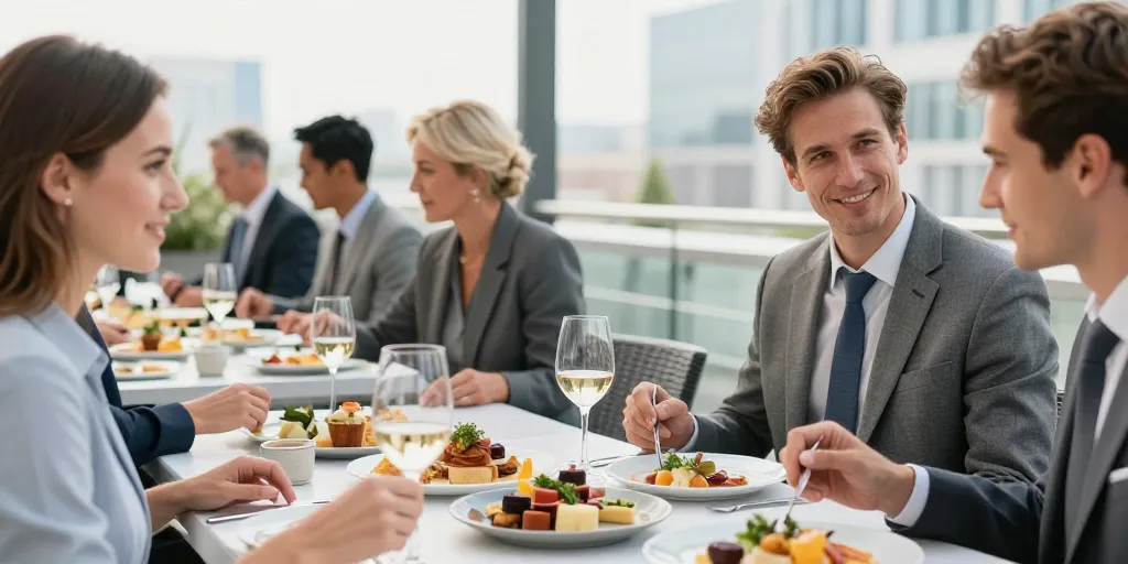 Repas entreprise