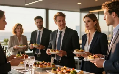 Comment organiser un cocktail dinatoire réussi pour votre entreprise ?