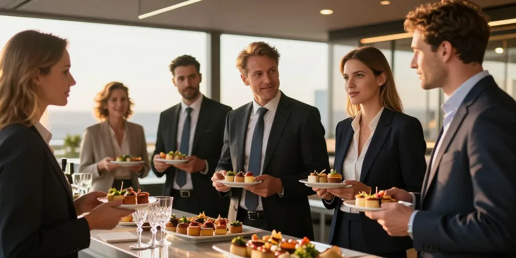 Comment organiser un cocktail dinatoire réussi pour votre entreprise ?
