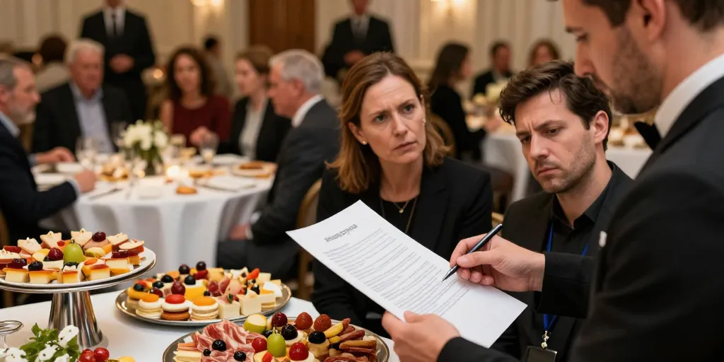 Traiteur apéritif dinatoire 100 personnes : les devis ne vous disent jamais ça avant de signer